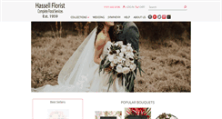 Desktop Screenshot of hassellflorist.com